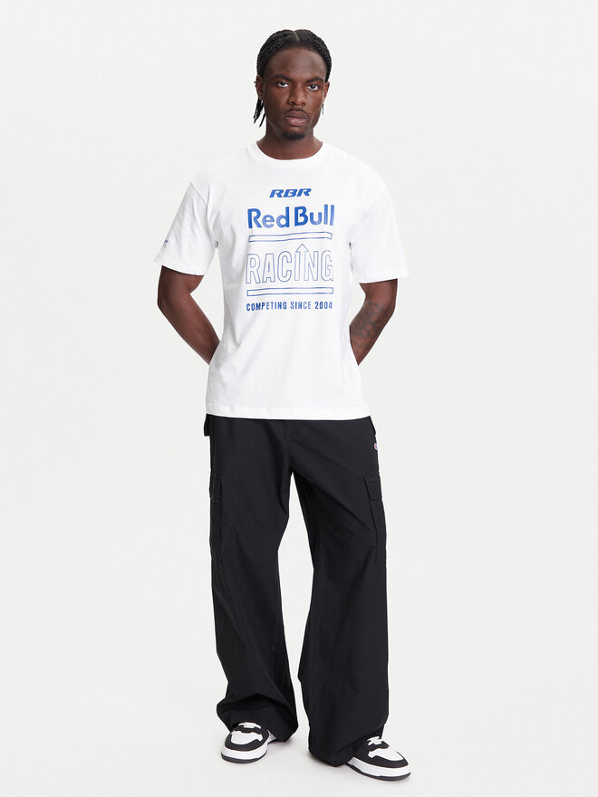 Pepe Jeans Pepe Jeans Marškinėliai Red Bull Racing History RM500020 Balta Regular Fit