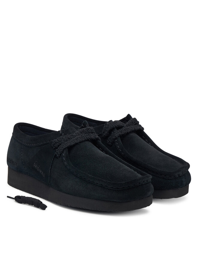 Clarks Halbschuhe Clarks Wallabee Lite. 26329534 Schwarz