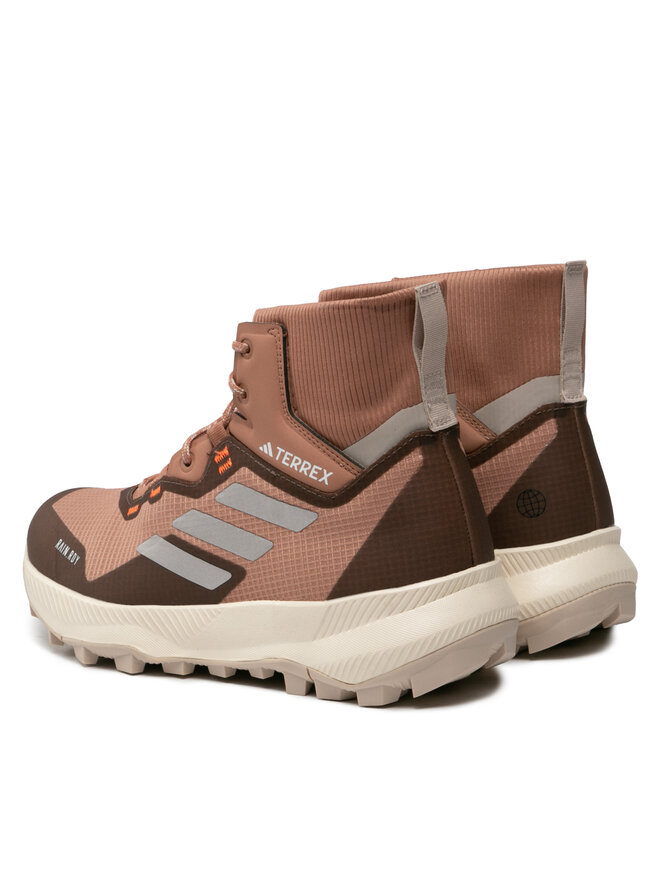 adidas Trekingová obuv adidas TERREX WMN MID RAIN.RDY Hiking Shoes HQ3557 Hnědá
