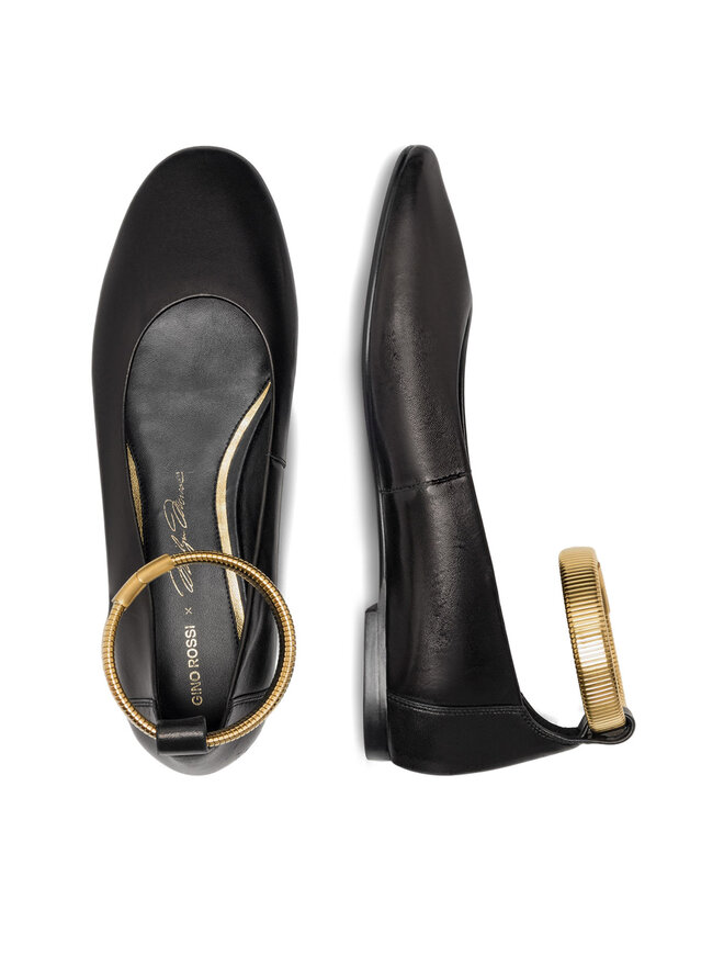Gino Rossi Balerina Gino Rossi ROSLIN-SLT569P-19 Fekete