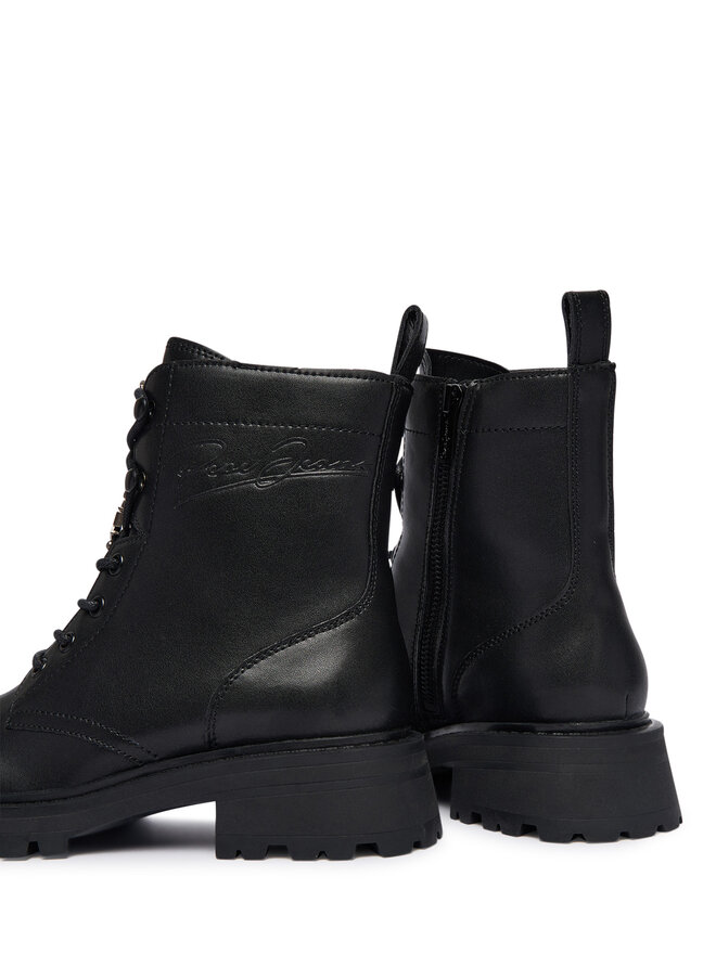 Pepe Jeans Schnürstiefeletten Pepe Jeans Stacy Play W PLS500022 Schwarz