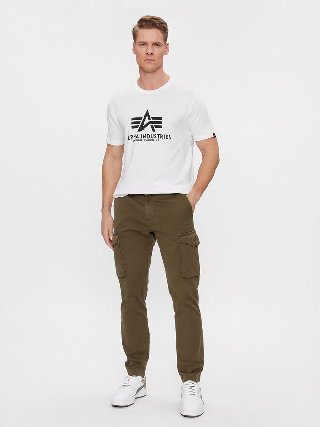 Alpha Industries Alpha Industries Футболка Basic 100501 Білий Regular Fit