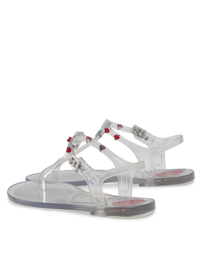 LOVE MOSCHINO Сандали LOVE MOSCHINO JA16171G0EI33998 Бял
