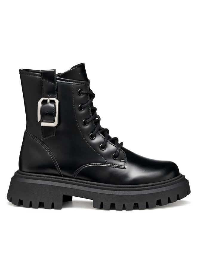 Geox Μποτάκια Geox J Maquinnens J56M6C 000CN C9999 D Μαύρο