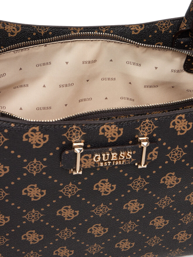Guess Handtasche Guess Carrie Logo HWGP98 98220 Braun
