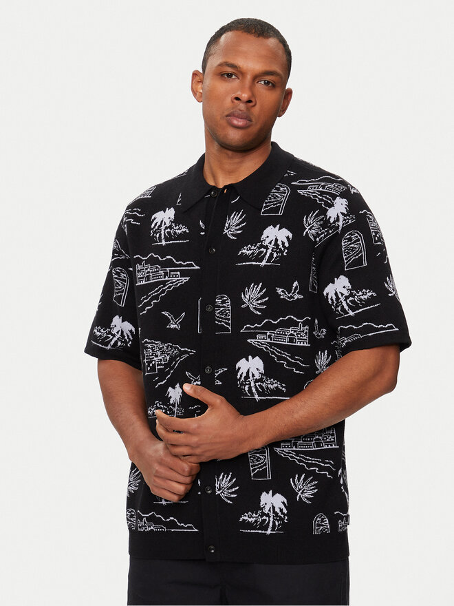 Vans Vans Polo Sorrento Sweater Polo VN000G3F Negro Regular Fit