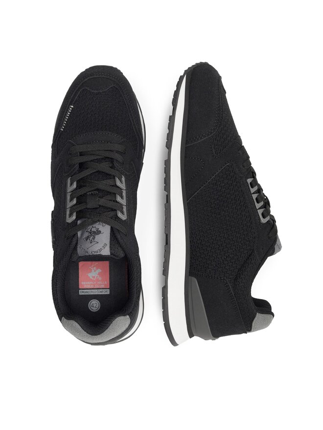 Beverly Hills Polo Club Sneakers Beverly Hills Polo Club PATCH-01 Negru