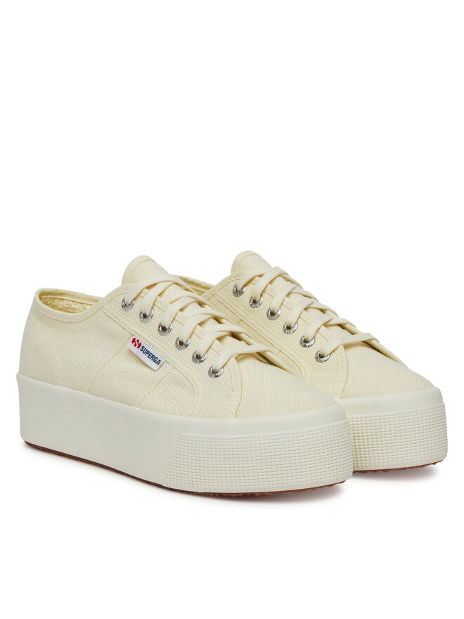 Superga Sneakers aus Stoff Superga Platform S9111LW Beige