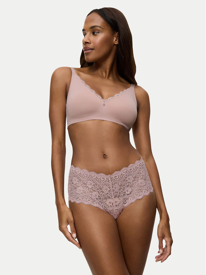 Triumph Triumph Klassischer Damenslip mit hoher Taille Amourette 10210675 Rosa