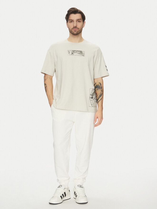 adidas adidas Majica Star Wars The Mandalorian JI5717 Bež Oversize