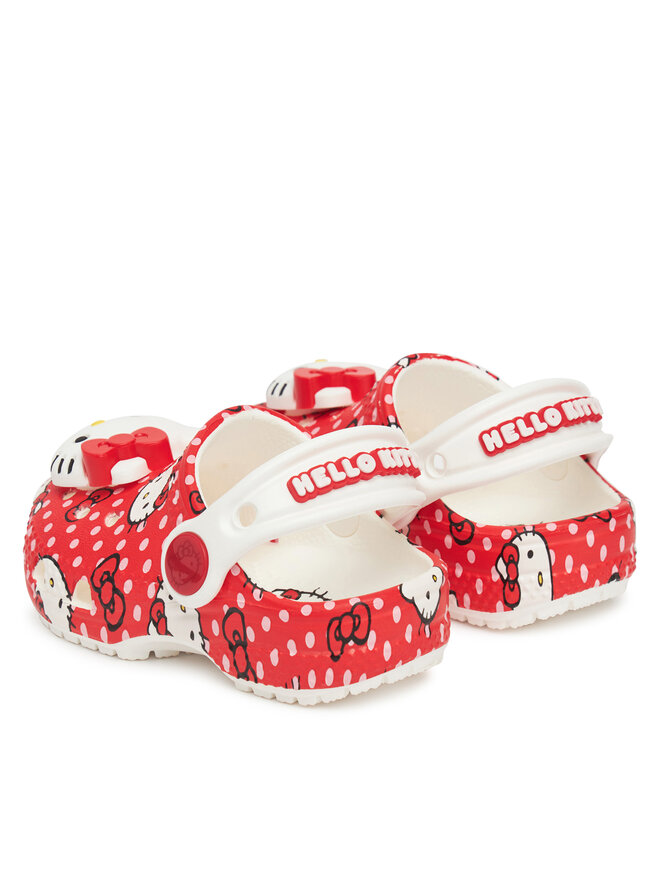 Crocs Klapki Crocs Hello Kitty Red Classic Clog T 210577 Kolorowy