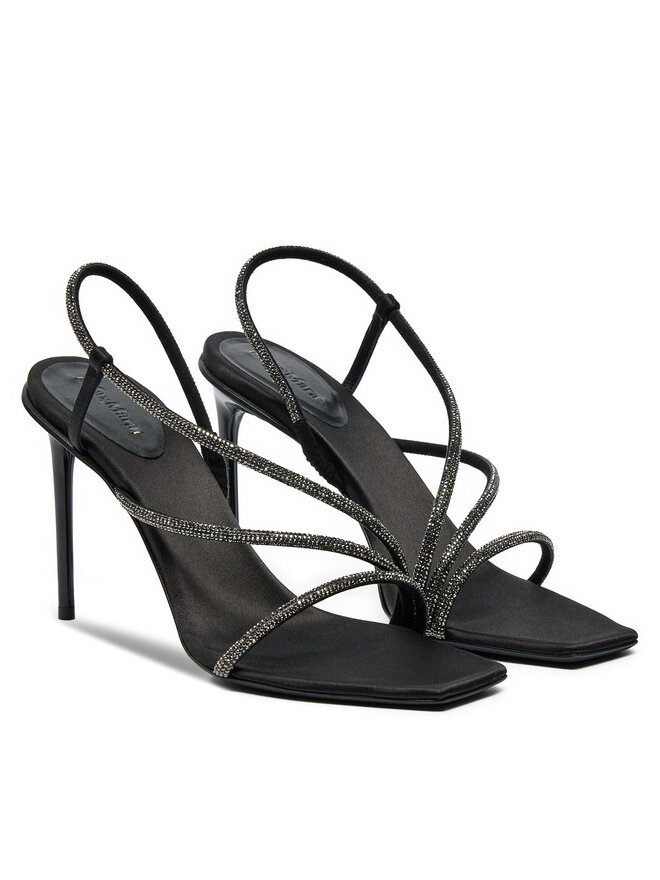 Max Mara Sandały Max Mara Stark 2424526371600 Czarny