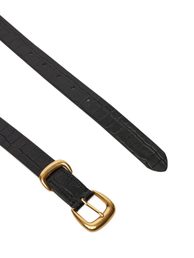 Calvin Klein Női öv Calvin Klein Bombay Strap Croc 25Mm Belt LV04F7056G Fekete