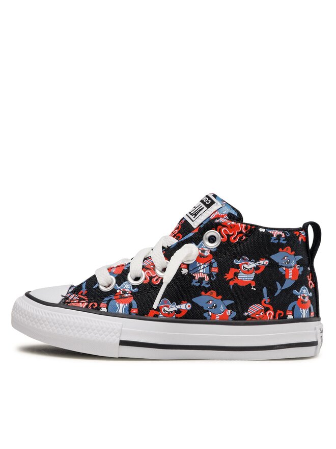 Converse Plátěnky Converse Chuck Taylor All Star Street Mid 672732C Černá