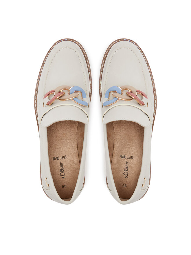 s.Oliver Zapatos hasta el tobillo s.Oliver 5-24730-42 Écru