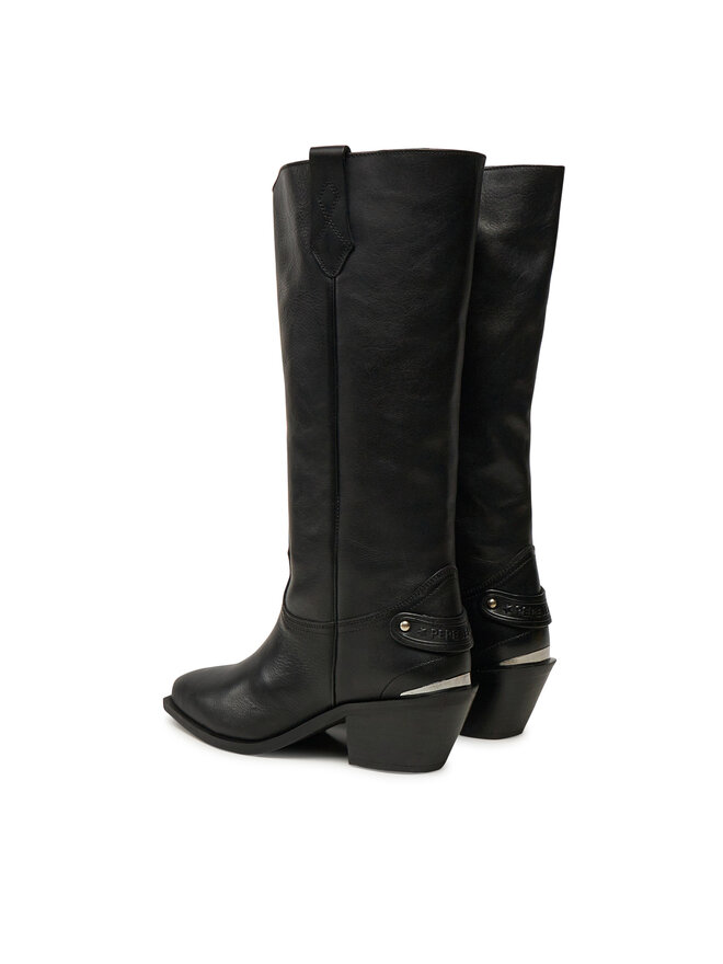 Pepe Jeans Cowboystiefel Pepe Jeans PLS50568 Schwarz