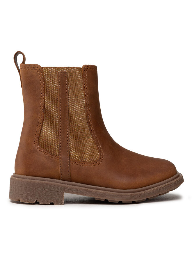 Clarks Škornji Clarks Astrol Orin T 261541686 Rjava