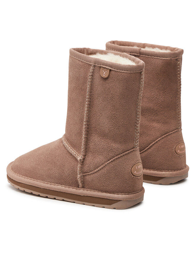 EMU Australia Μπότες Χιονιού EMU Australia Wallaby Lo K10102 Καφέ
