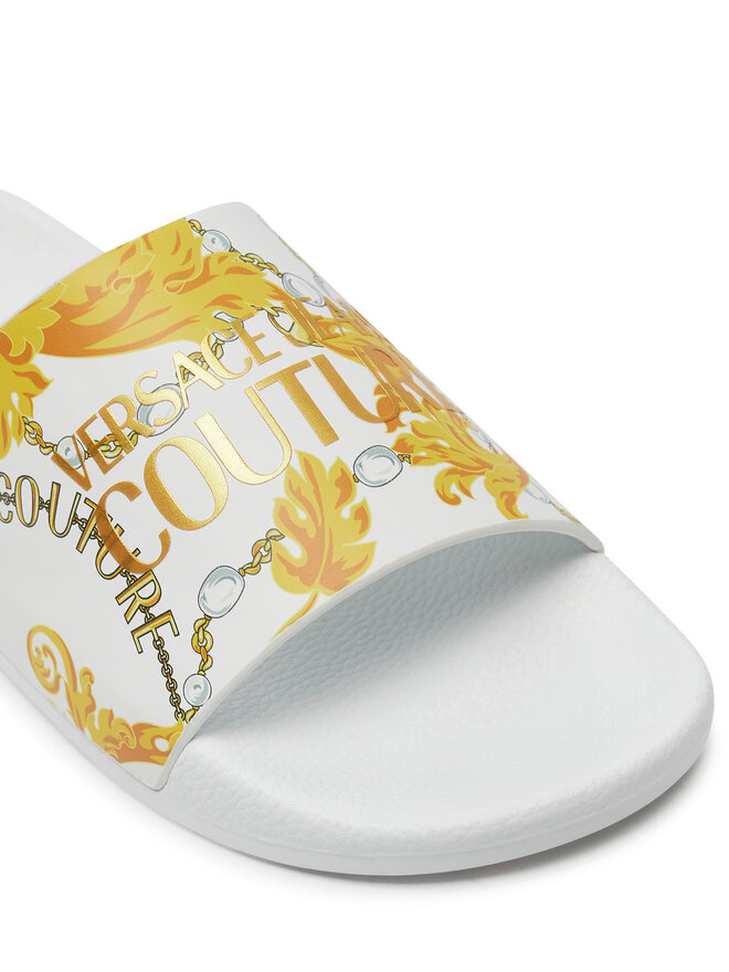 Versace Jeans Couture Pantoletten Versace Jeans Couture 77YA3SQ4 ZS834 Weiß