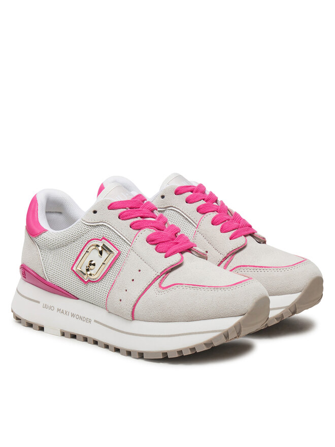 Liu Jo Sneakersy Liu Jo Maxi Wonder BA5029 PX027 Szary