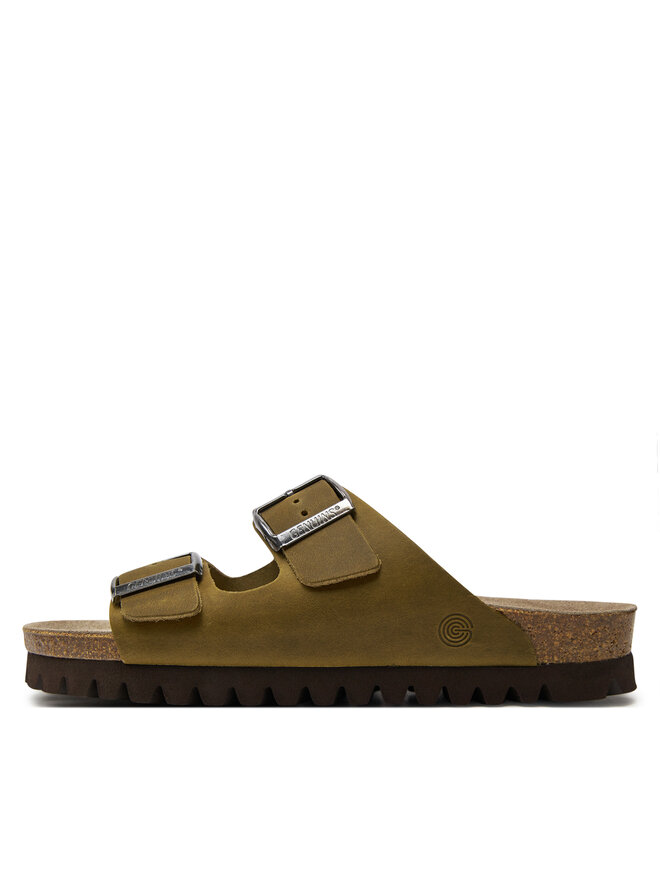 Genuins Papucs Genuins Hawaii G105049 Khaki