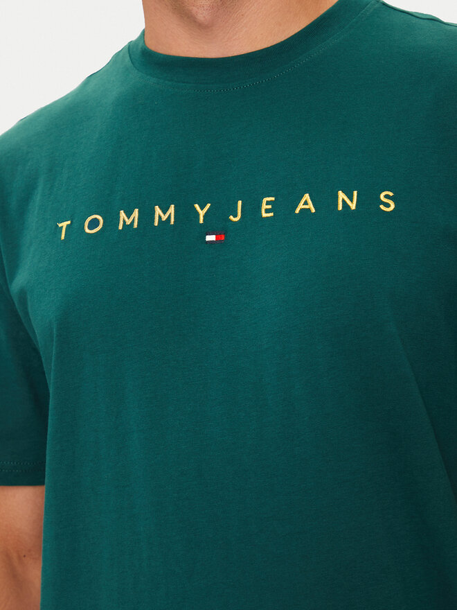 Tommy Jeans Tommy Jeans Camiseta DM0DM19694 Verde Regular Fit