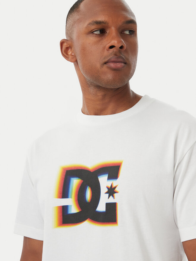 DC Shoes DC Shoes Футболка Tracer Star Hss ADYZT05444 Білий Heritage Fit