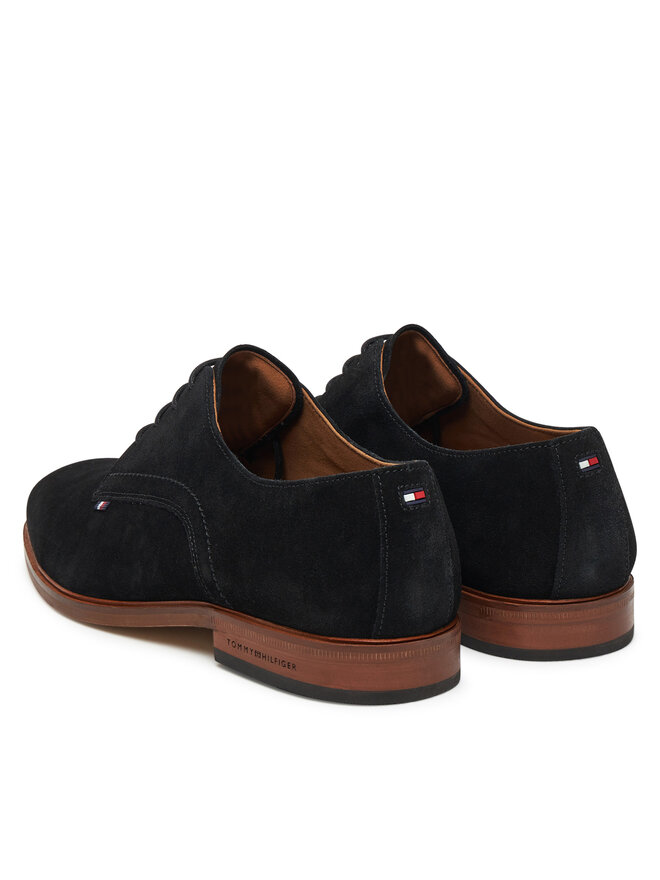 Tommy Hilfiger Pantofi Tommy Hilfiger Dress FM0FM05725 Negru