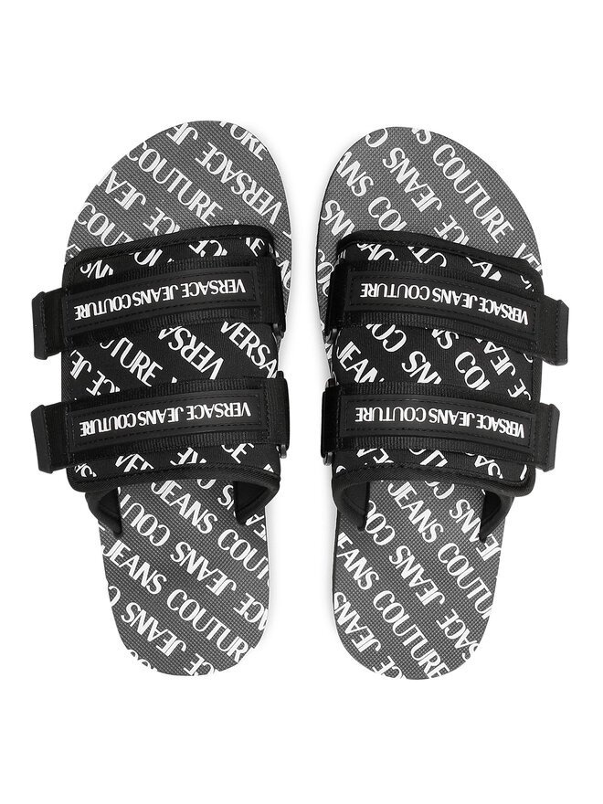Versace Jeans Couture Шльопанці Versace Jeans Couture E0YWASY2 Чорний