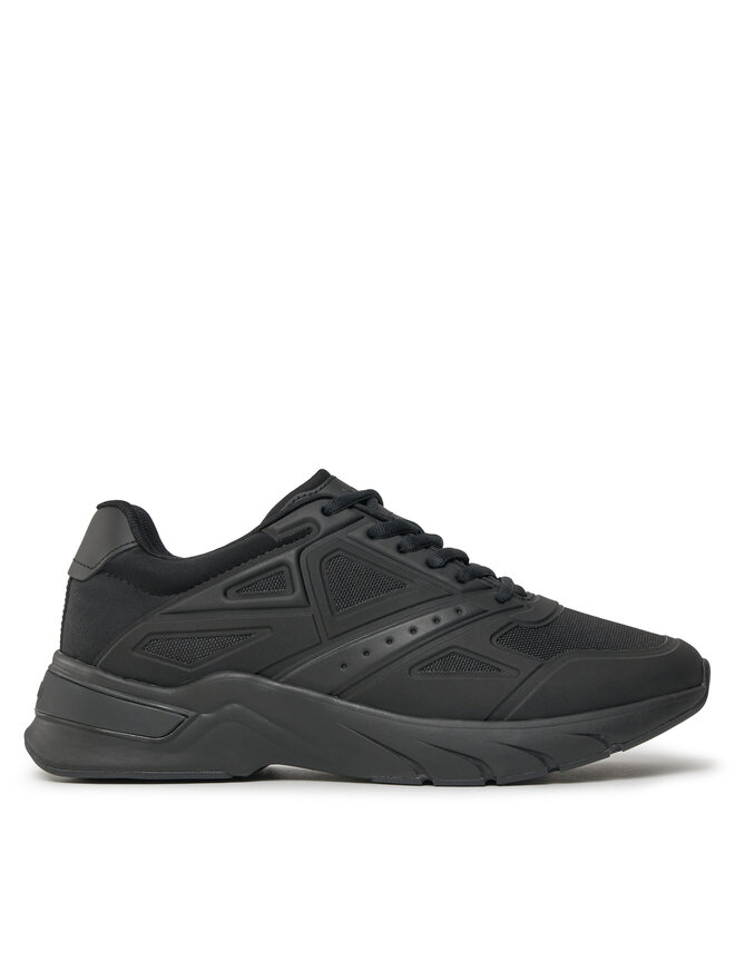 Calvin Klein Sneakersy Calvin Klein Low Top Lace Up HM0HM01363 Černá