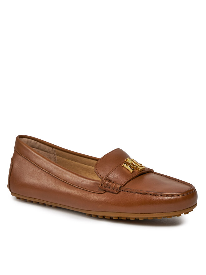 LAUREN RALPH LAUREN Mokasinke Lauren Ralph Lauren Barnsburry 802925635002 Smeđa