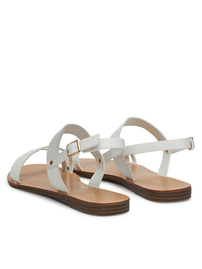 DeeZee Sandále DeeZee E6720-101 Biela