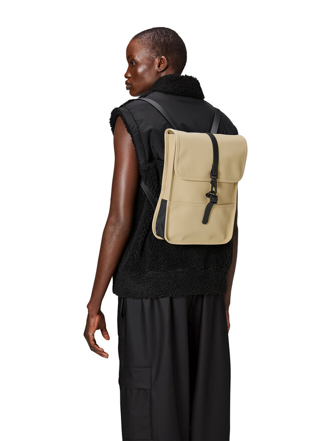 Rains Plecak Rains Backpack Micro W3 13010 Beżowy
