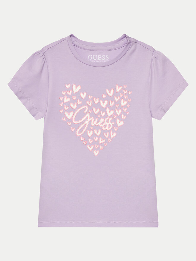 Guess Guess Camiseta K4GI03 K6YW4 Violeta Regular Fit