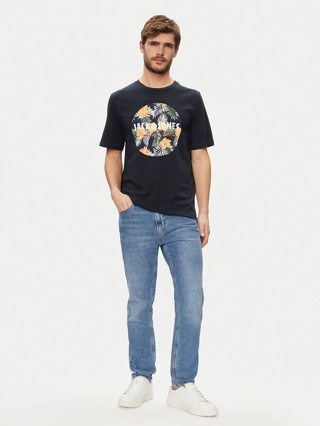 Jack&Jones Jack&Jones Póló Chill 12248072 Sötétkék Standard Fit