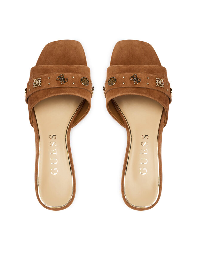 Guess Pantoletten Guess FLJGU2 SUE03 Hellbraun