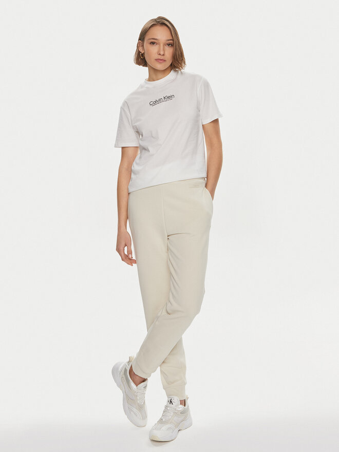 Calvin Klein Calvin Klein Футболка Coordinates K20K207005 Білий Regular Fit