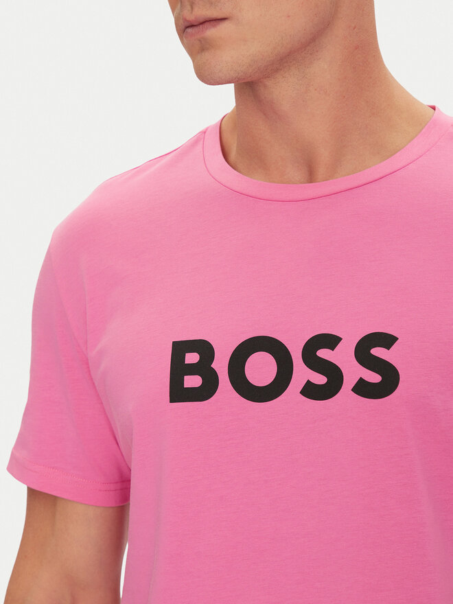 BOSS BOSS T-Shirt 50491706 Rosa Regular Fit