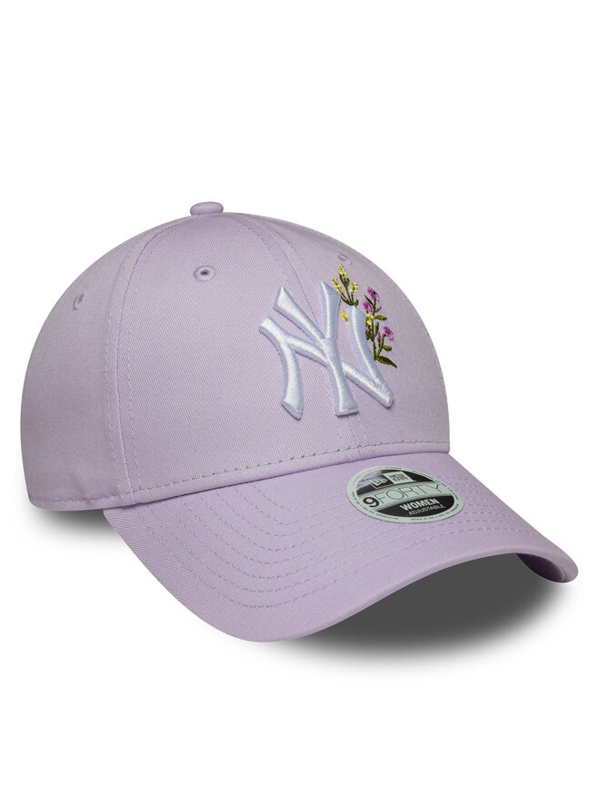 New Era Czapka z daszkiem New Era 9FORTY Floral Icon New York Yankees 60667486 Fioletowy