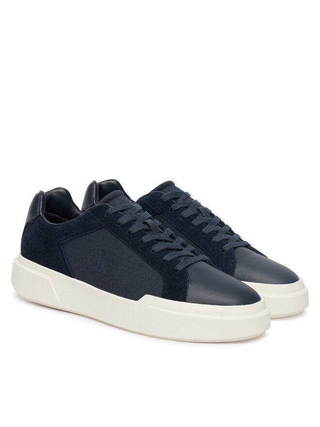 Calvin Klein Sneakers Calvin Klein Chunky Cupsole Laceup Cv Mix HM0HM02238 Dunkelblau