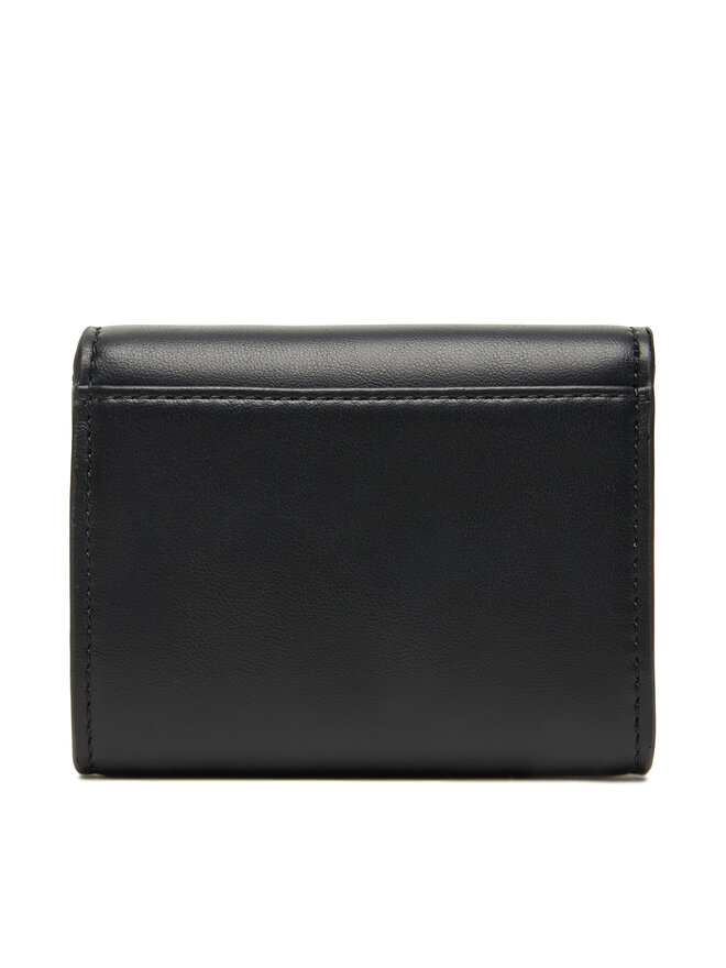 Calvin Klein Kleine Damen Geldbörse Calvin Klein Bold Ck Medium Bifold LV04F1047G Schwarz