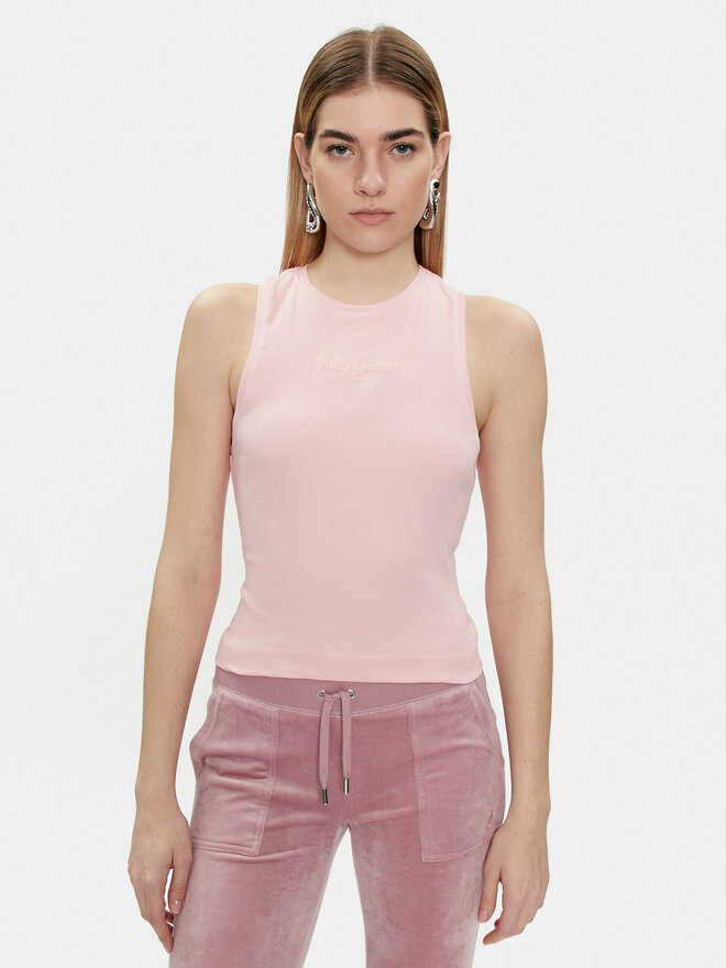 Juicy Couture Juicy Couture Top Beckham JCBLV223811 Rosa Slim Fit