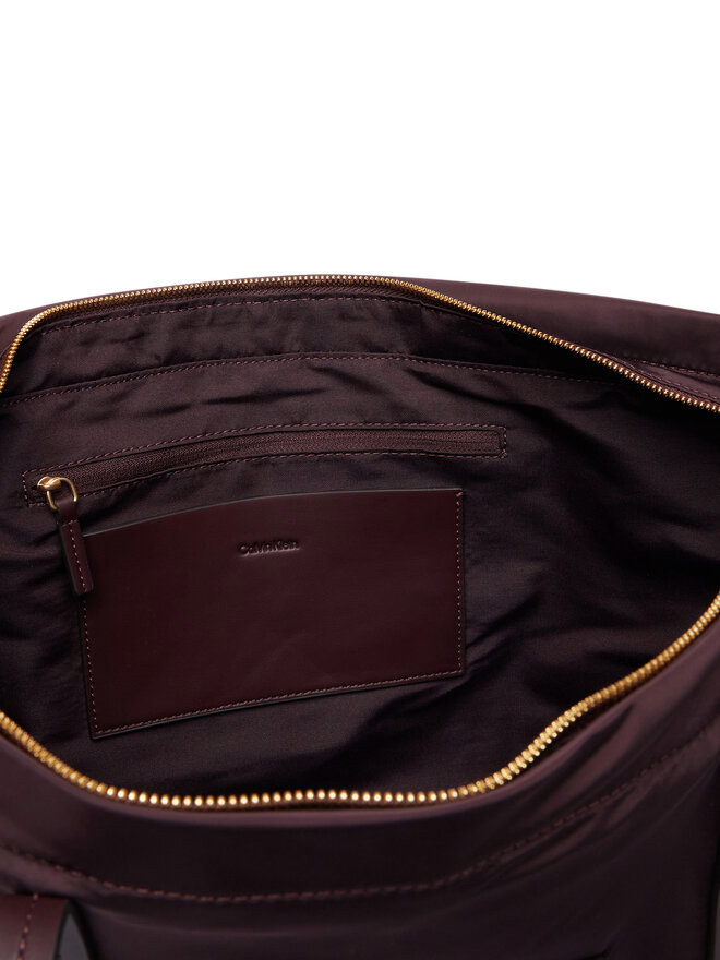 Calvin Klein Handtasche Calvin Klein Medium Tote LV04F3869G Dunkelrot
