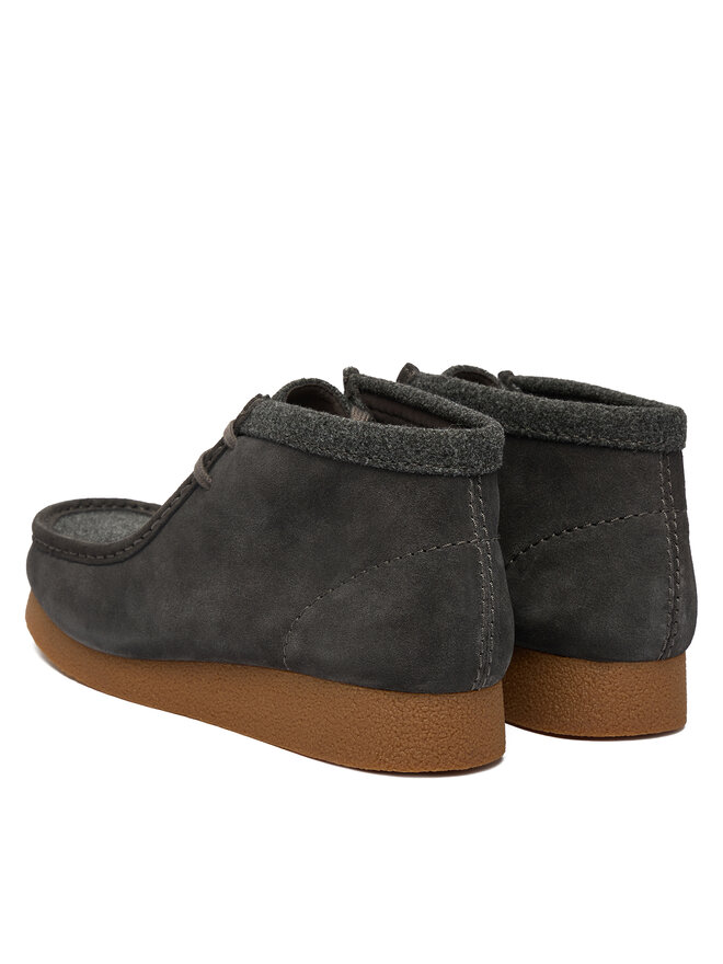 Clarks Черевики Clarks WallabeeEVO BT 26183994 Сірий