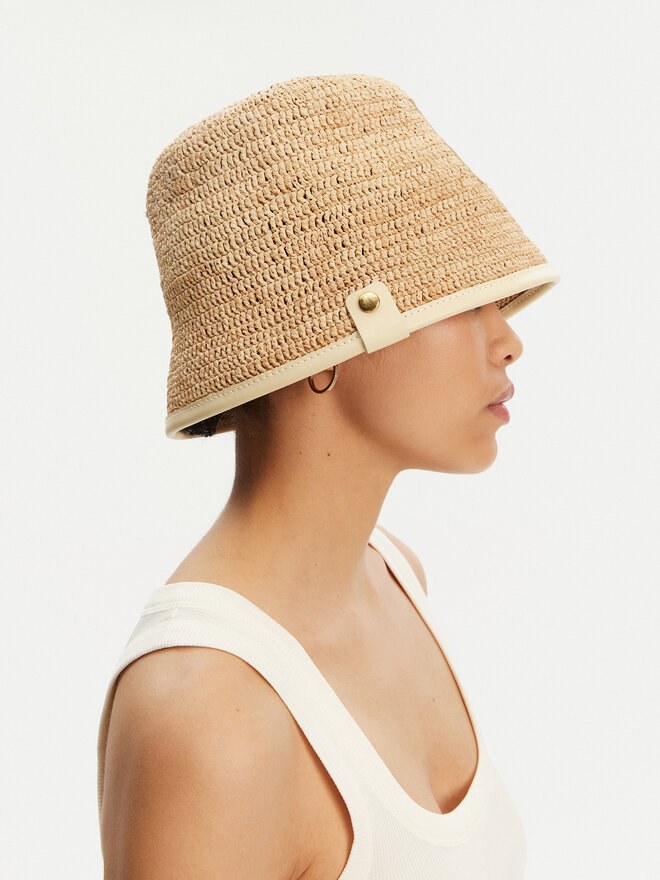 JACQUEMUS Kapelusz JACQUEMUS 24E245AC642-3060 Beżowy