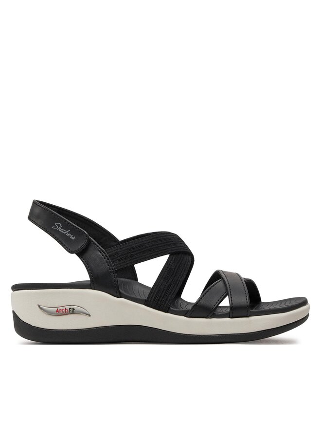 Skechers Σανδάλια Skechers Arch Fit Sunshine-Luxe Lady 163387/BLK Μαύρο