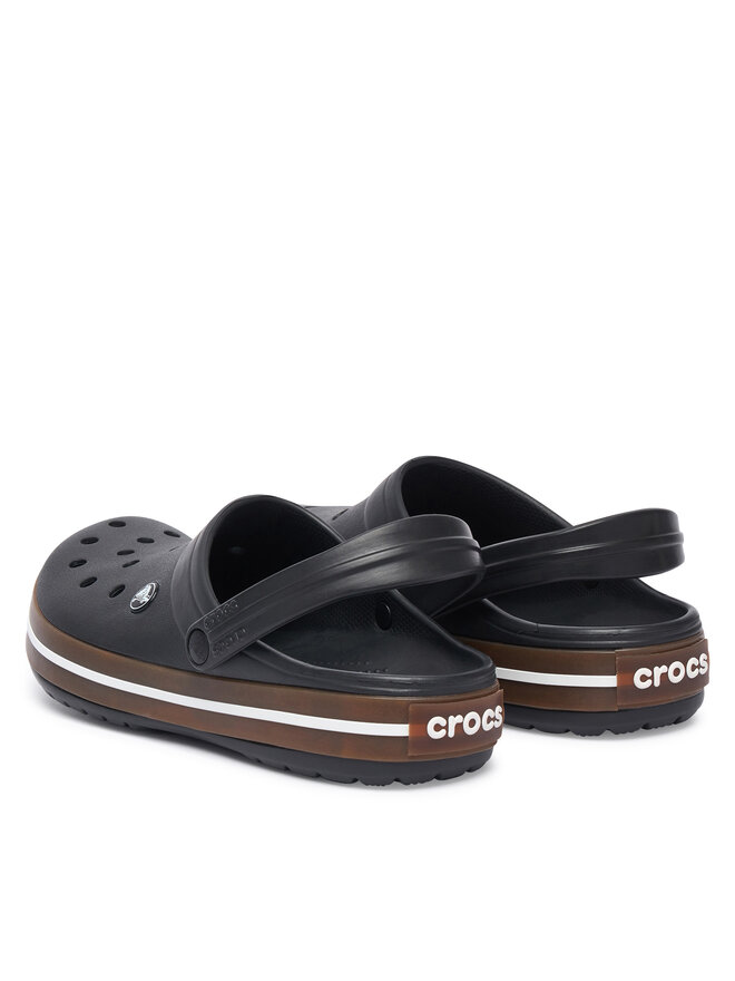 Crocs Pantoletten Crocs Crocband Gum Clog 212756 Schwarz