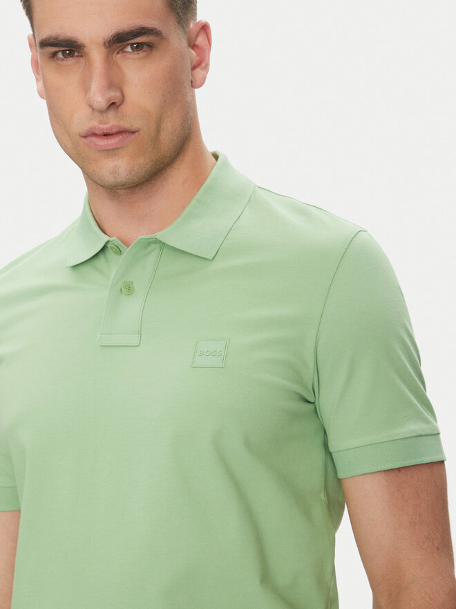 BOSS BOSS Poloshirt Passenger 50507803 Grün Slim Fit
