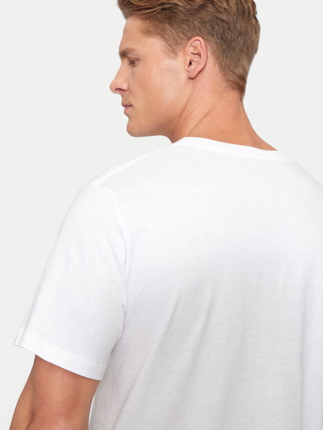 Jack&Jones Jack&Jones Marškinėliai Eight Skull 12264841 Balta Standard Fit