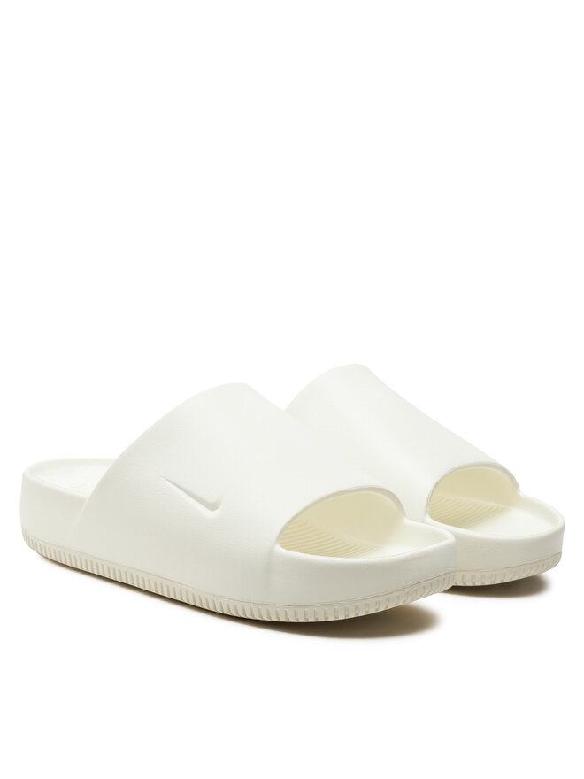 Nike Klapki Nike Calm Slide FD4116 100 Biały